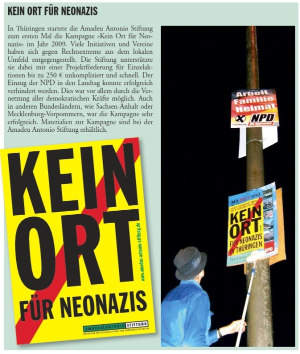 Kein Ort für Neonazis